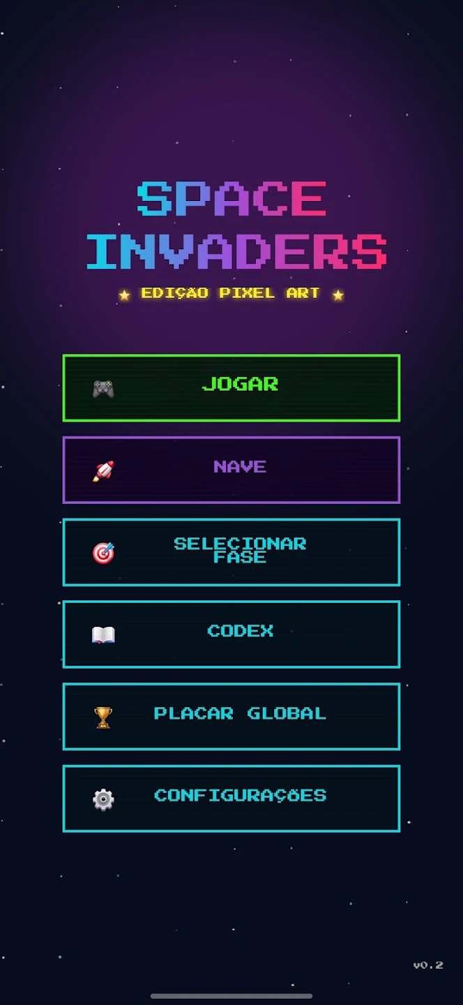 Sharp Nest main menu